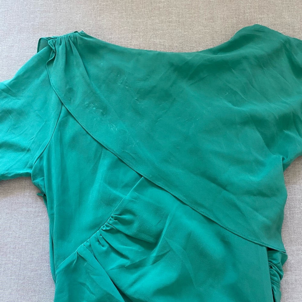 Vena Cava NWT green silk dress. - Picture 6 of 11